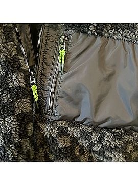 H&M checkerboard print Sherpa Fleece Jacket Fleece (view 2)