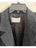Babaton 100% Polyester 100% Cupro Solid Black Blazer Size S - photo 5
