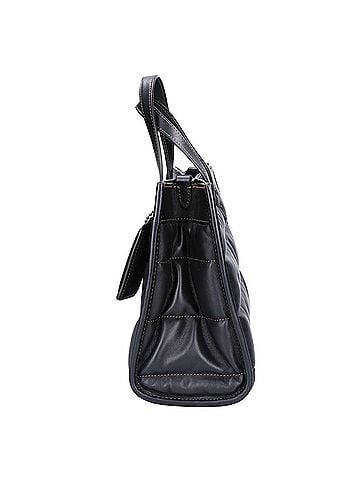 Coach COACH C6958 Field Tote 22 Quilted 2-Way Bag, Black, Women's (view 2)