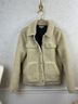 Toad & Co Cream and Gray Sherpa Heavy Fleece Jacket - photo 4