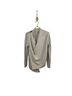 ALLSAINTS Drina Oatmeal Contrast Wool Asymmetrical Cardigan - photo 1