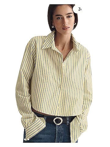 Maeve Short Sleeve Button-Down Shirt (view 1)