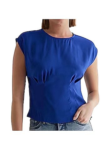 Express Short Sleeve Blouse (view 1)