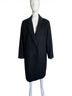 Quince Solid Black Coat Size XL - photo 16