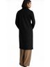 Quince Solid Black Coat Size XL - photo 5