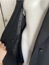 Quince Solid Black Coat Size XL - photo 9