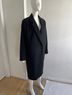 Quince Solid Black Coat Size XL - photo 6