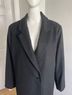Quince Solid Black Coat Size XL - photo 7