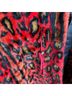 Nicole Miller Collection Animal Print Red Black Jacket Size L - photo 12