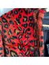 Nicole Miller Collection Animal Print Red Black Jacket Size L - photo 11