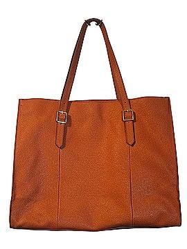 Saks Fifth Avenue Saks Fifth Avenue Black Label Leather Tote (view 2)