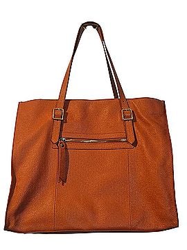 Saks Fifth Avenue Saks Fifth Avenue Black Label Leather Tote (view 1)