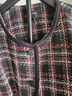 Liz Claiborne 100% Polyester 100% Polyester Plaid Black White Red Jacket Size 16 - photo 4
