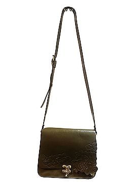 Patricia Nash Flap Tooled Flower Leather Crossbody Bag (view 1)