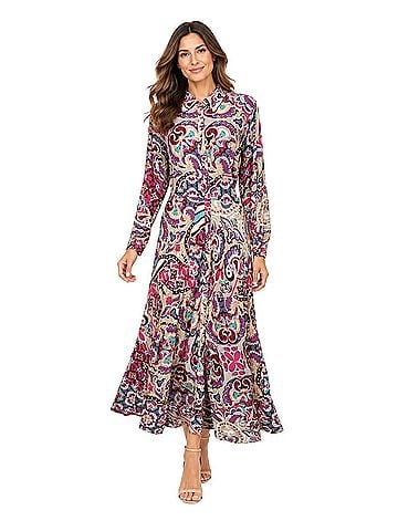 Soft Surroundings Palermo Soho Metallic Maxi Dress Cocktail Dress (view 1)