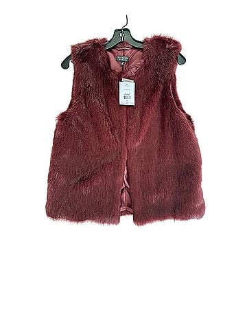 Topshop Faux Fur Vest (view 2)