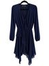 Krisa Handkerchief Hem Surplice Cocktail Dress - photo 1