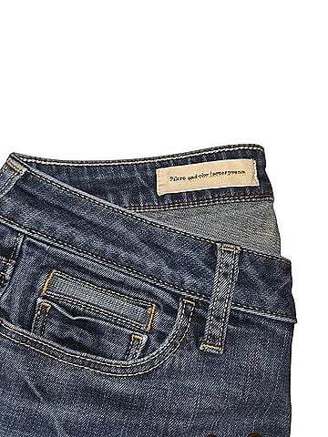 Pilcro and the Letterpress Indigo Skinny Jeans Jeans (view 2)