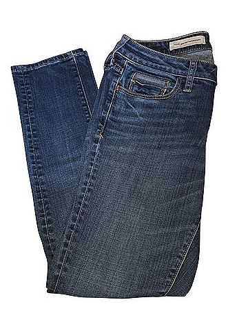 Pilcro and the Letterpress Indigo Skinny Jeans Jeans (view 1)
