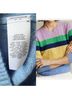 Polo Multi Color Pullover Sweater Size S - photo 4