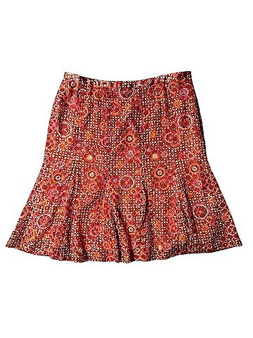 Etcetera Silk Skirt (view 1)