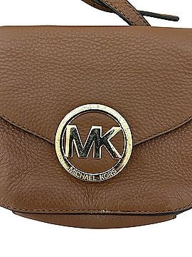 Michael Kors Leather Crossbody Bag (view 2)