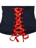 Morbid Threads Solid Black Red Tank Top Size M - photo 5
