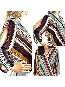 Apt. 9 Cold Shoulder High Low Blouse T-Shirt (view 1)