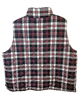 Vera Bradley Fireplace Plaid Puffer Vest Vest (view 2)