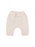 Búho Solid Brown Kid's Jogging Pants in Sand 0-3 MO / 3 MO - photo 1