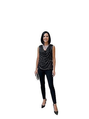 White House Black Market White House Black Market Sleeveless T-Shirt (view 1)