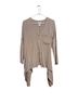 Monroe and Main 100% Rayon Brown Button-Down Shirt Size M - photo 1
