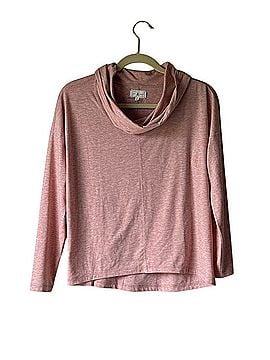 Lou & Grey Dusty Rose Cowl Neck Long Sleeve Sweater Long Sleeve Blouse (view 1)