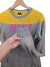 Nike Gray Yellow Sweatshirt Size M - photo 4
