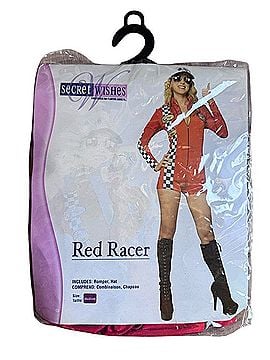 Rubie's Secret Wishes Red Racer Jumpsuit (view 2)