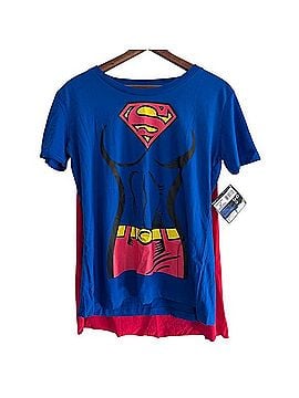 Rubie's Super Girl Super Cape Costume Tee Shirt Short Sleeve T-Shirt (view 1)