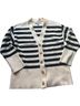 Magaschoni Stripes Multi Color Cardigan Size M - photo 4