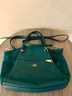 Coach 100% Leather Solid Teal Leather Shoulder Bag One size - photo 7
