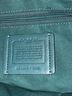 Coach 100% Leather Solid Teal Leather Shoulder Bag One size - photo 4