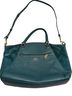 Coach 100% Leather Solid Teal Leather Shoulder Bag One size - photo 1