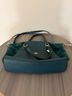 Coach 100% Leather Solid Teal Leather Shoulder Bag One size - photo 5