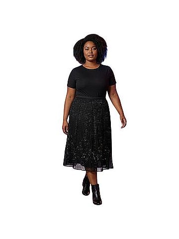 Lauren by Ralph Lauren Black Label Formal Skirt (view 1)
