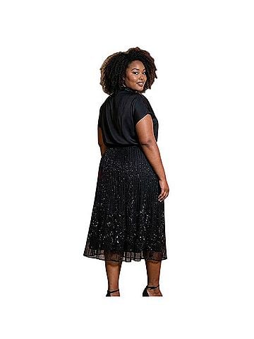 Lauren by Ralph Lauren Black Label Formal Skirt (view 2)