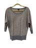 Club Monaco Chevron-herringbone Gray Brown Pullover Sweater Size S - photo 1