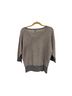Club Monaco Chevron-herringbone Gray Brown Pullover Sweater Size S - photo 2