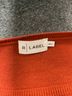 R | Label 100% Wool Red R | Label Wool Pullover Sweater Size L - photo 6