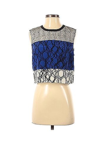 Elizabeth and James Elizabeth And James Sleeveless Silk Top (view 1)