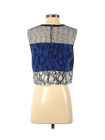 Elizabeth and James Elizabeth And James Sleeveless Silk Top (view 2)