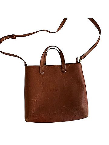 Madewell zip top transport cross body Tote (view 2)