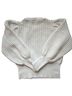 French Connection 100% Cotton White Pullover Sweater Size S - photo 2